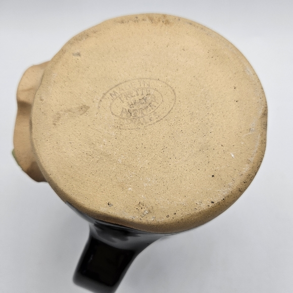 Art Pottery Ugly Funny Face Toothy Mug Cup Handmade Stoneware Anthropomorphic - Picture 8 of 8